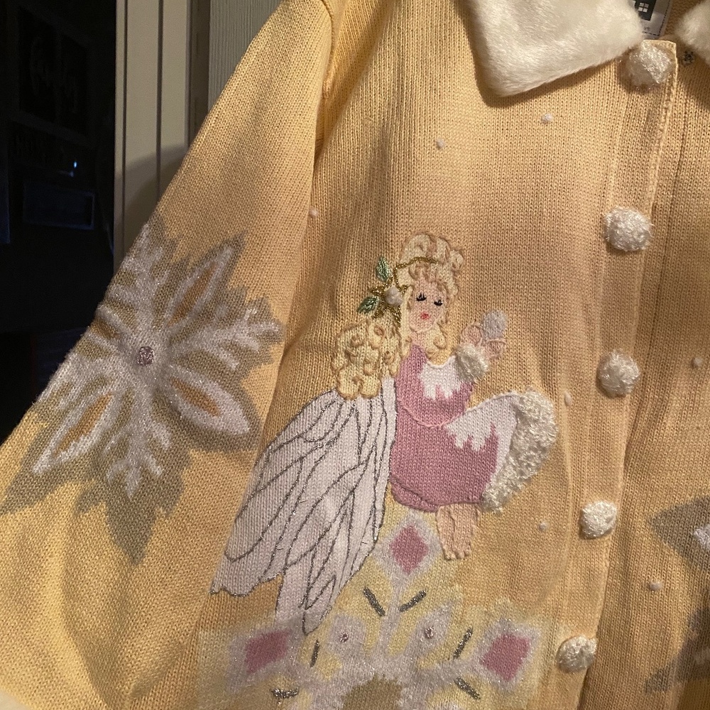 Storybook knit sweater